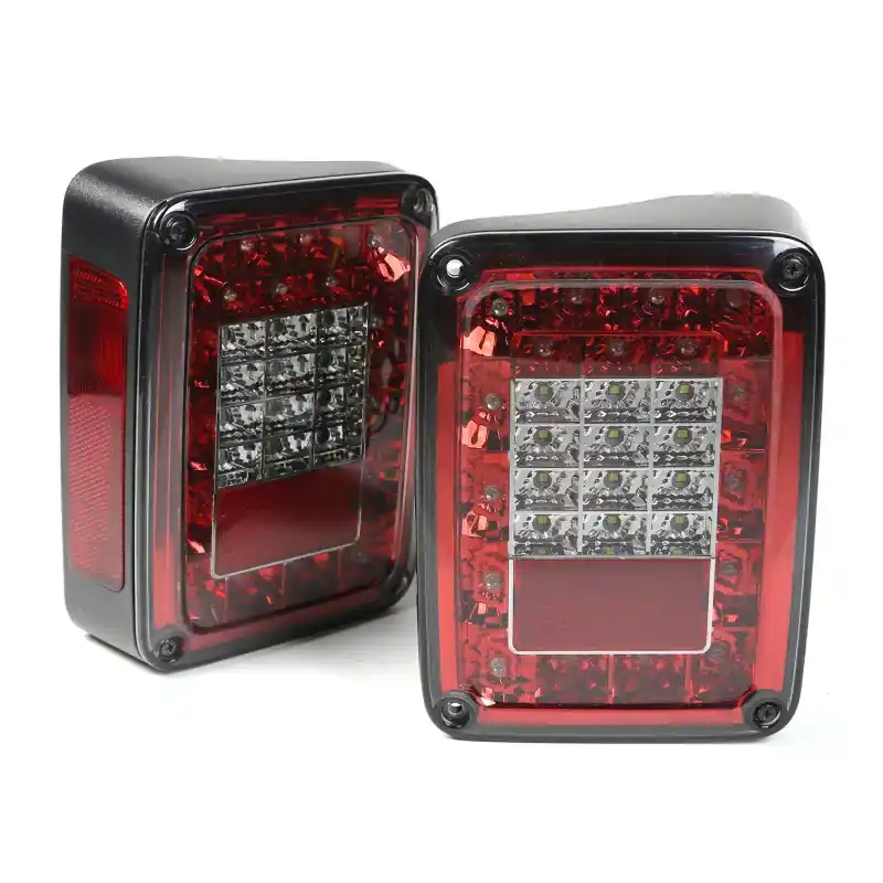 Certified Rugged Ridge Throtl Led Tail Light Set Smoke 07-18 Jeep Wrangler - 12403.88 12403.88